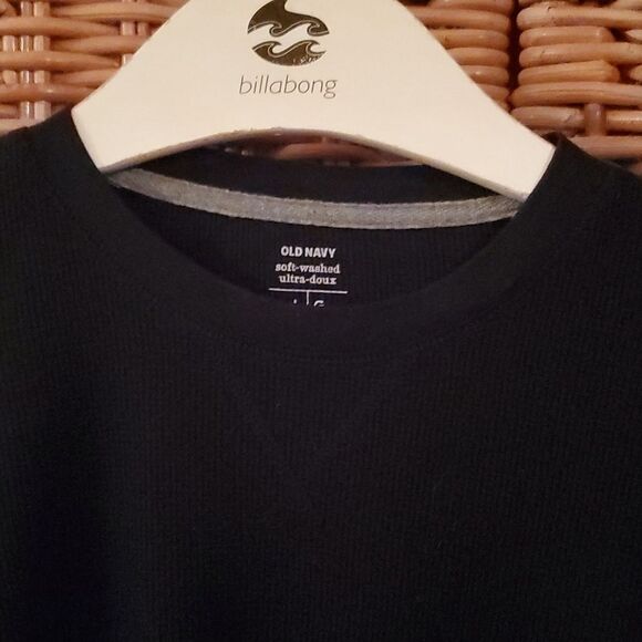 Old Navy Soft Washed Ribbed Knit Thermal L/S Shirt L large - Picture 2 of 7